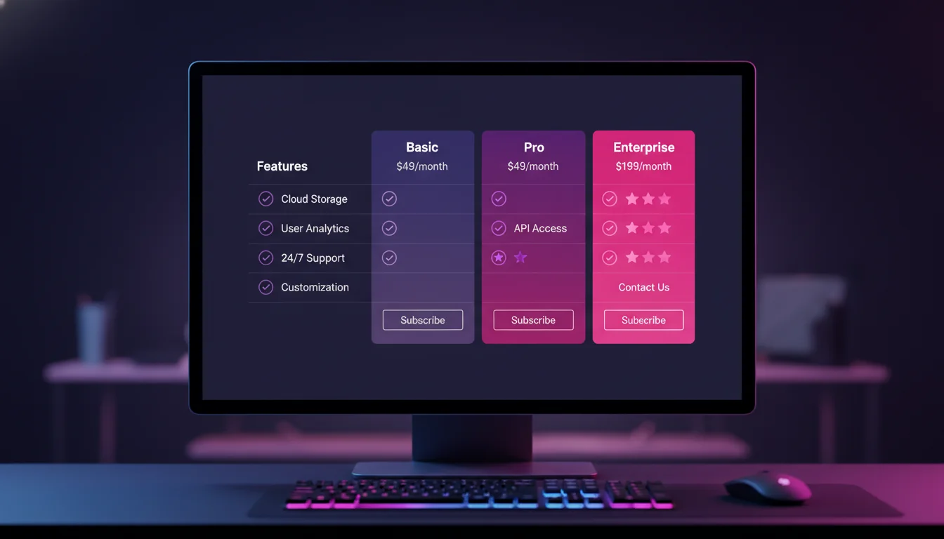 Tabela comparativa de serviços de curtidas para Instagram com preços e avaliações